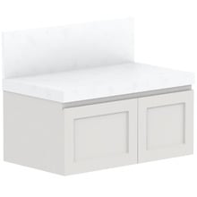 London 900mm Wall Hung Single Vanity